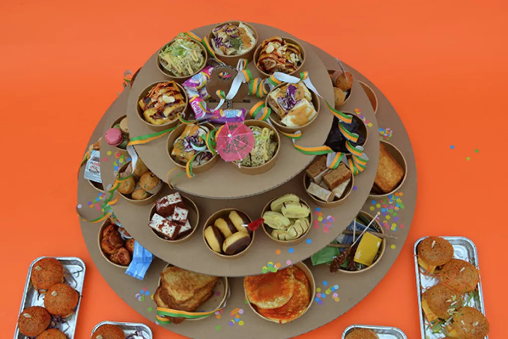 XXL high tea waanzinnig groot